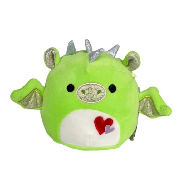 Valentine Dragon Plush With Card - 12 Piece Set For Classroom Party Favors